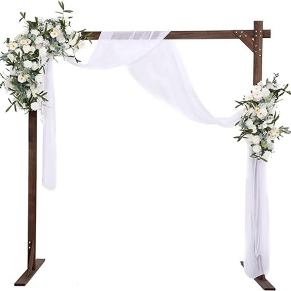 Wooden Arch, Wedding Arch for Ceremony, Gorgeous Wooden Arbor Decoration - Picture 1 of 5